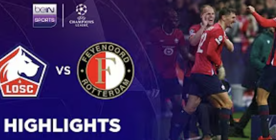 LOSC 6-1 Feyenoord | Champions League 24/25 Match Highlights